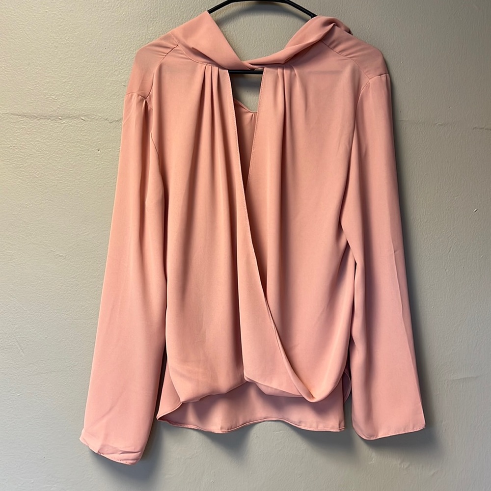 Blush blouse
